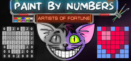 Steam header art for Paint By Numbers