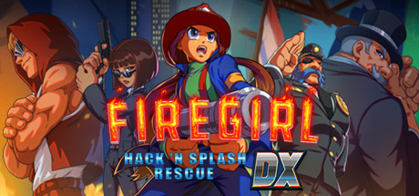Steam header art for Firegirl: Hack 'n Splash Rescue