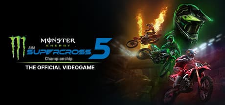 Steam header art for Monster Energy Supercross - The Official Videogame 5