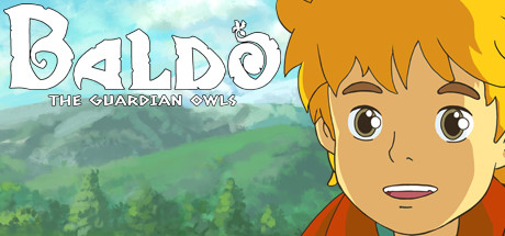 Steam header art for Baldo: The Guardian Owls