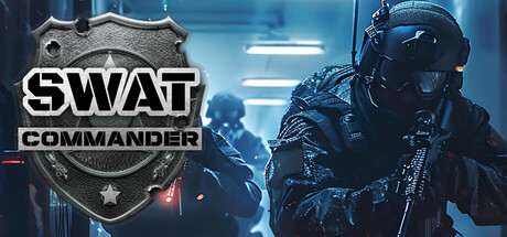 Steam header art for SWAT Commander