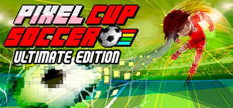 Steam header art for Pixel Cup Soccer - Ultimate Edition