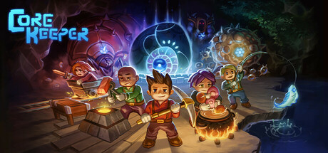 Steam header art for Core Keeper