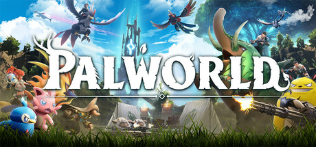 Steam header art for Palworld