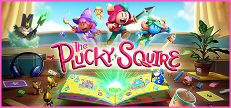 Steam header art for The Plucky Squire
