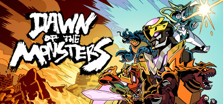 Steam header art for Dawn of the Monsters
