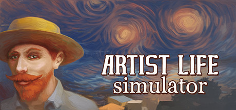Steam header art for Artist Life Simulator