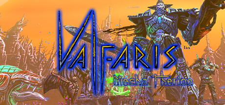 Steam header art for Valfaris: Mecha Therion