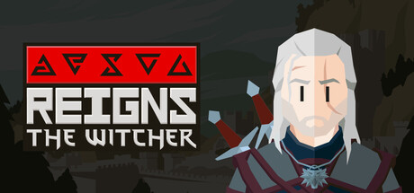 Steam header art for Reigns: The Witcher