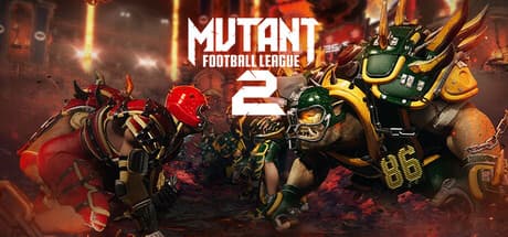 Steam header art for Mutant Football League 2