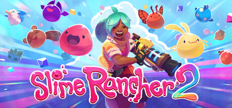 Steam header art for Slime Rancher 2