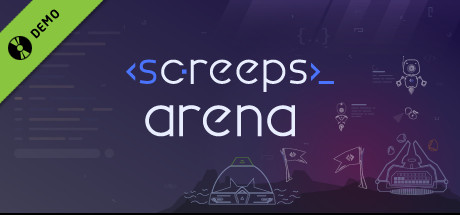 Steam header art for Screeps: Arena Demo