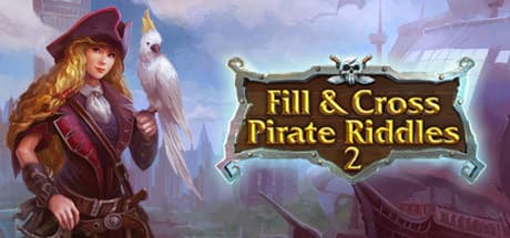 Steam header art for Fill and Cross Pirate Riddles 2