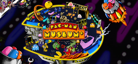 Steam header art for PAC-MAN MUSEUM+