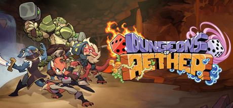 Steam header art for Dungeons of Aether