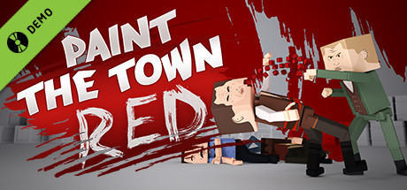 Steam header art for Paint the Town Red Demo