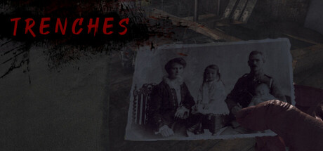 Steam header art for Trenches - World War 1 Horror Survival Game