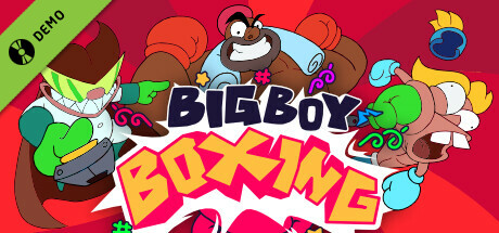 Steam header art for Big Boy Boxing Demo