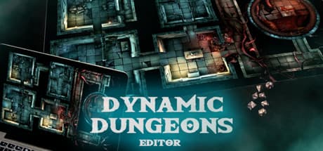 Steam header art for Dynamic Dungeons Editor