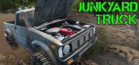 Steam header art for Junkyard Truck