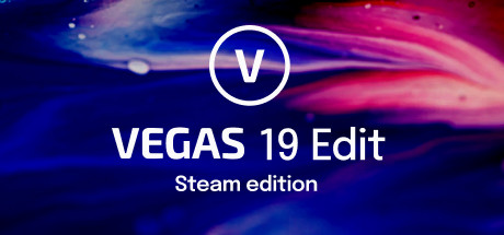 Steam header art for VEGAS 19 Edit Steam Edition