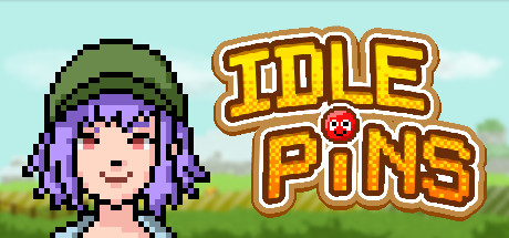Steam header art for Idle Pins