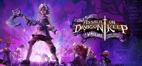 Steam header art for Tiny Tina's Assault on Dragon Keep: A Wonderlands One-shot Adventure