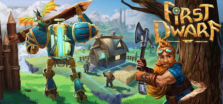 Steam header art for First Dwarf