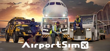 Steam header art for AirportSim