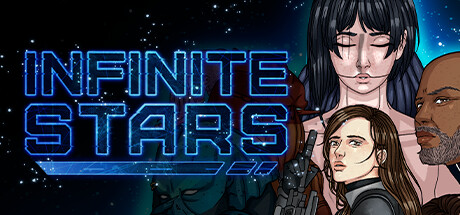 Steam header art for Infinite Stars - The Visual Novel