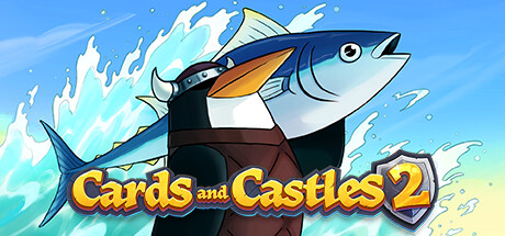Steam header art for Cards and Castles 2