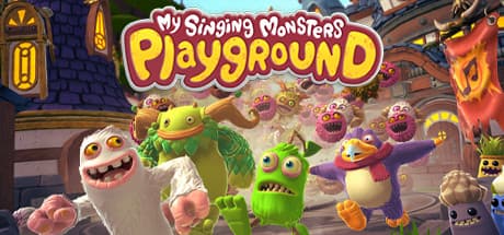 Steam header art for My Singing Monsters Playground