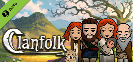Steam header art for Clanfolk Demo