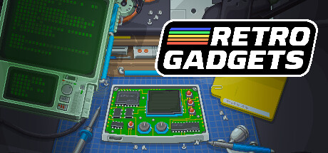 Steam header art for Retro Gadgets