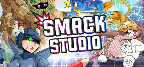 Steam header art for Smack Studio