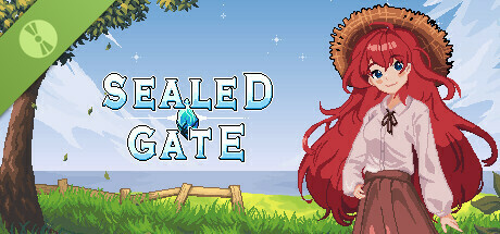 Steam header art for Sealed Gate Demo