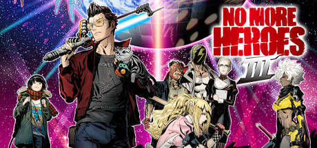 Steam header art for No More Heroes 3