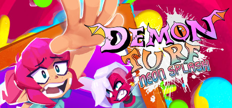 Steam header art for Demon Turf: Neon Splash