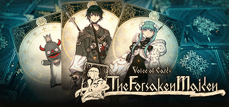 Steam header art for Voice of Cards: The Forsaken Maiden