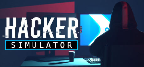 Steam header art for Hacker Simulator