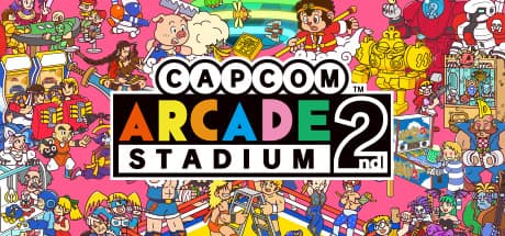 Steam header art for Capcom Arcade 2nd Stadium