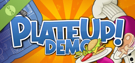 Steam header art for PlateUp! Demo