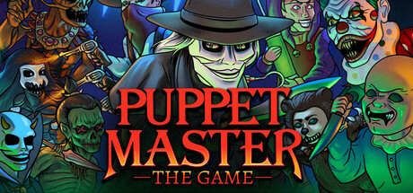 Steam header art for Puppet Master: The Game