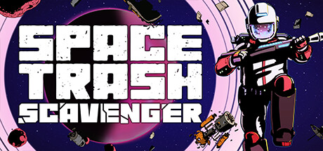 Steam header art for Space Trash Scavenger