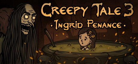 Steam header art for Creepy Tale 3: Ingrid Penance