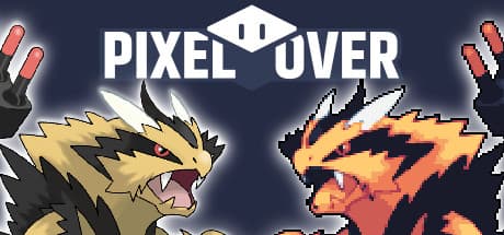 Steam header art for PixelOver