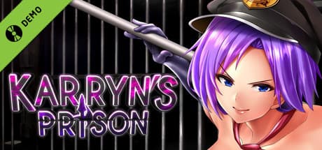 Steam header art for Karryn's Prison Demo
