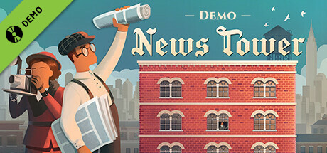 Steam header art for News Tower Demo