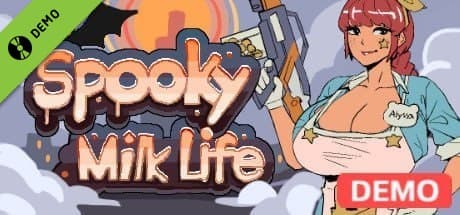 Steam header art for SpookyMilkLife Demo