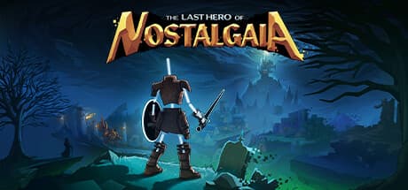 Steam header art for The Last Hero of Nostalgaia